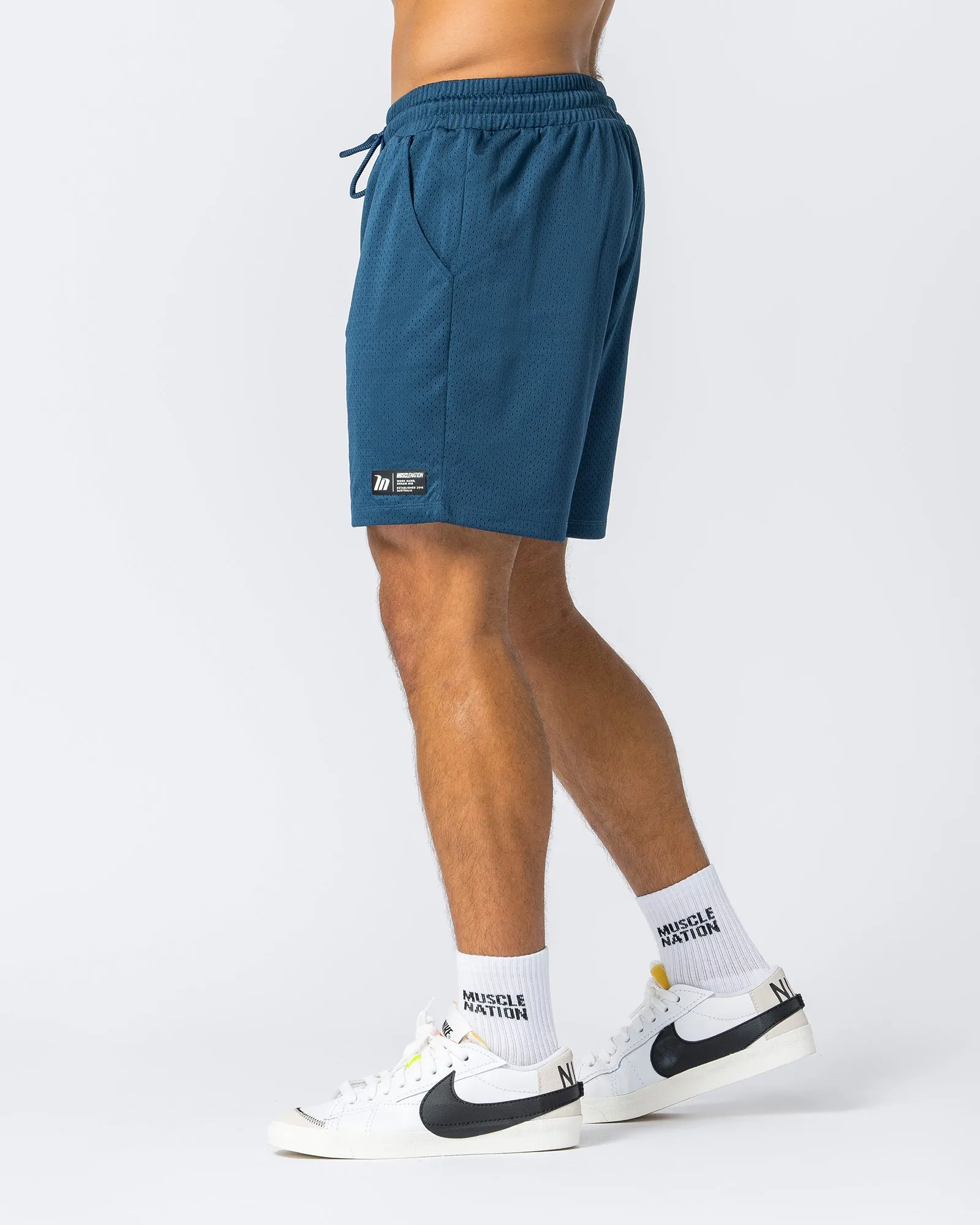 Lay Up 5" Shorts - Tidal Teal sold by Muscle Nation product image thumbnail 5