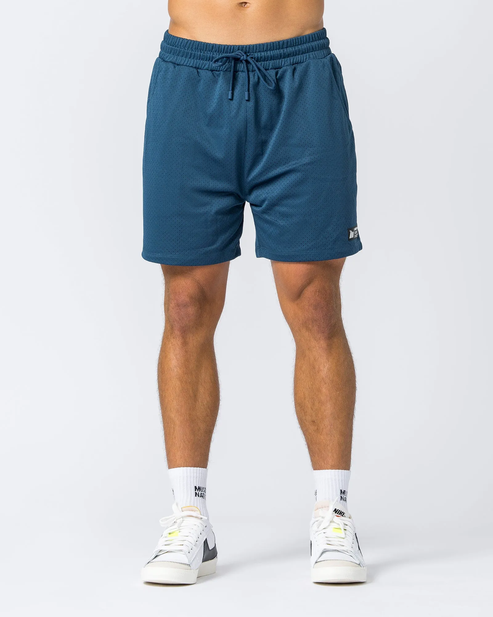 Lay Up 5" Shorts - Tidal Teal sold by Muscle Nation product image thumbnail 3