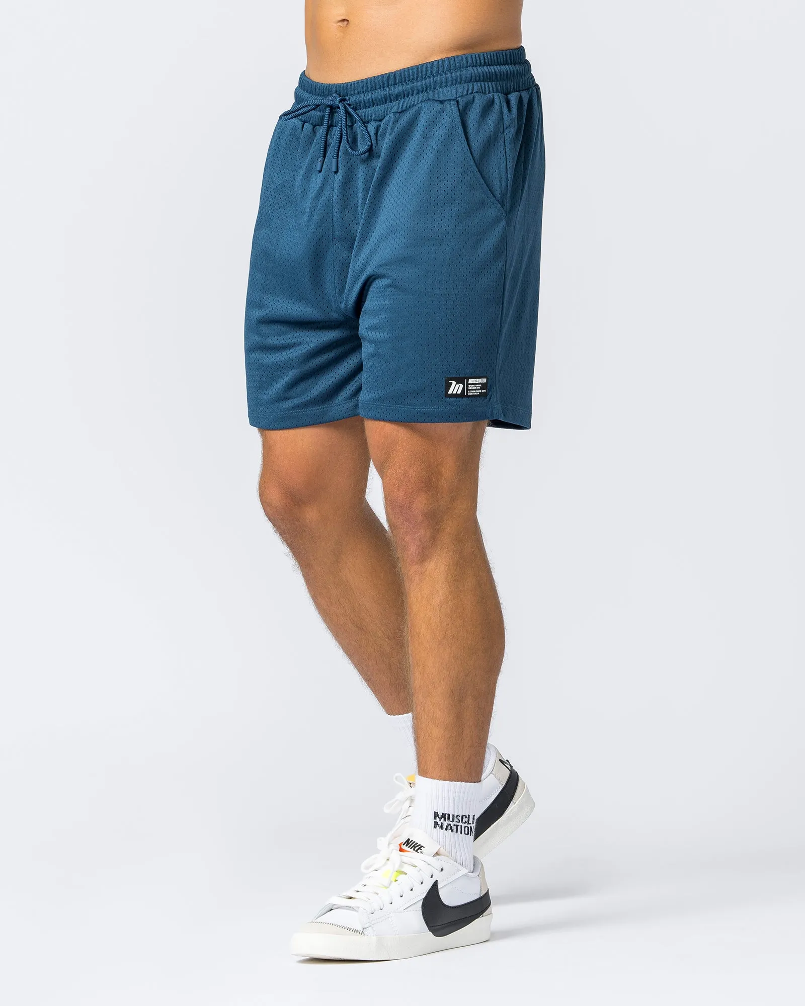 Lay Up 5" Shorts - Tidal Teal sold by Muscle Nation product image thumbnail 4