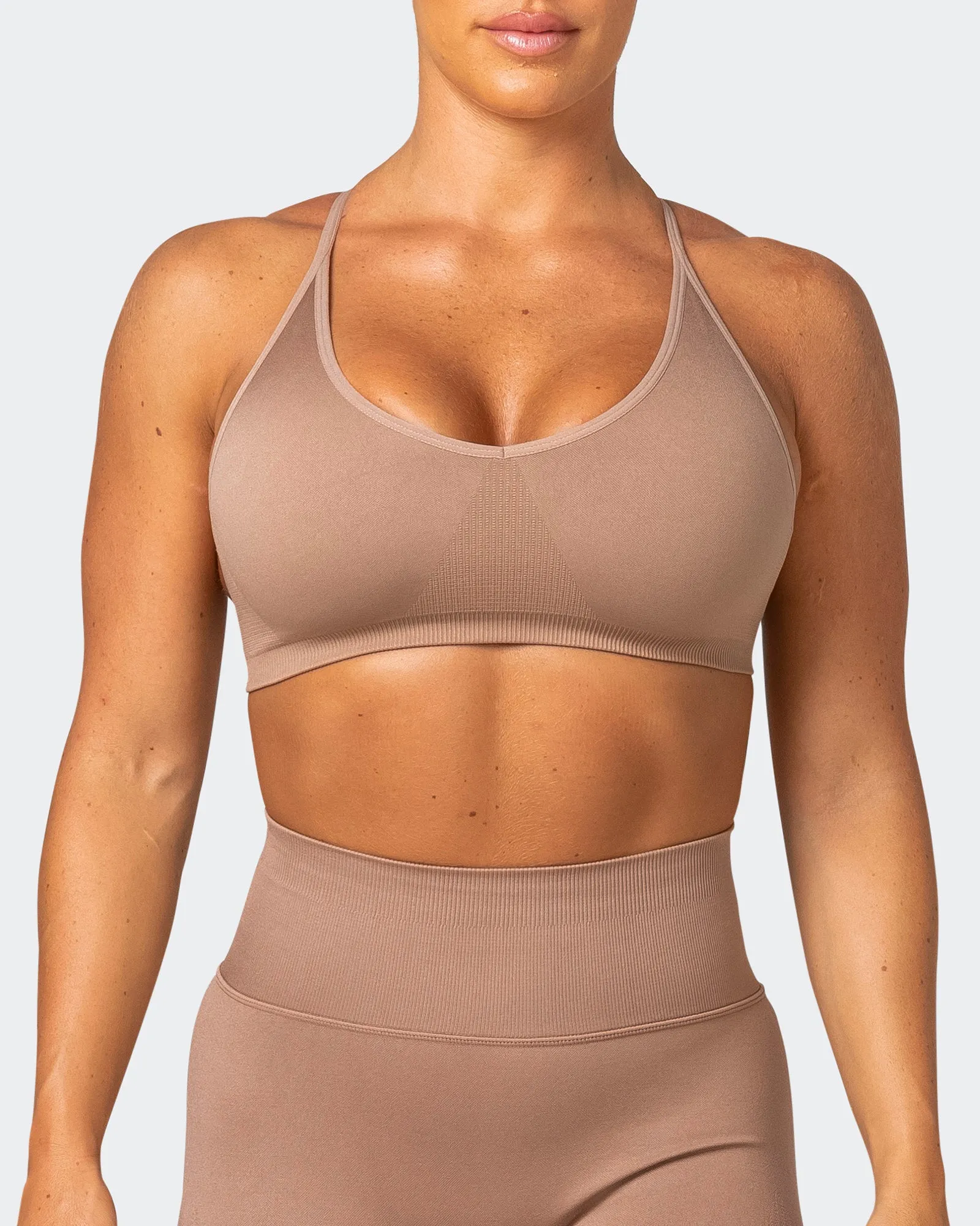 Definition Seamless Bra - Biscuit sold by Muscle Nation product image thumbnail 3
