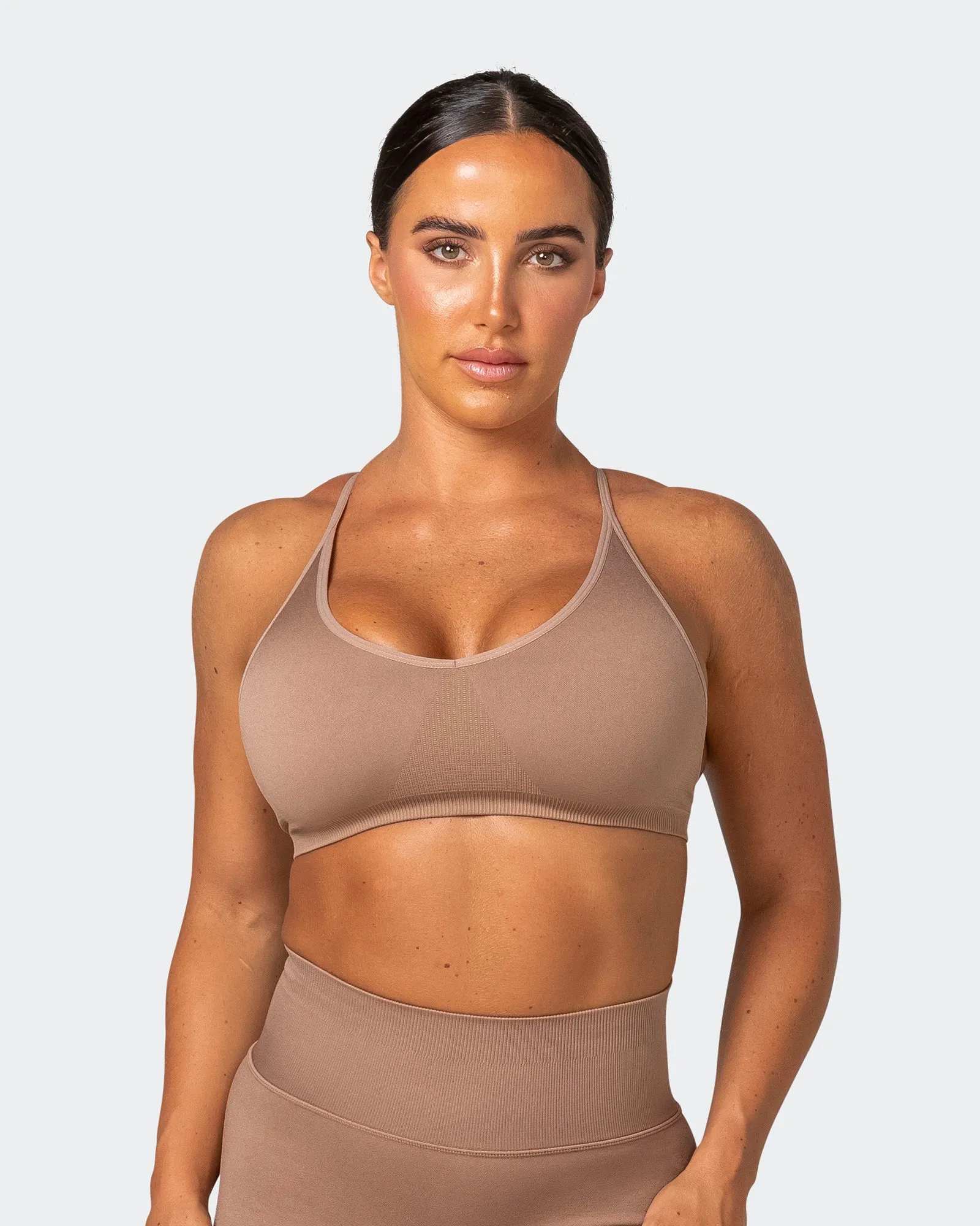Definition Seamless Bra - Biscuit sold by Muscle Nation product image thumbnail 2