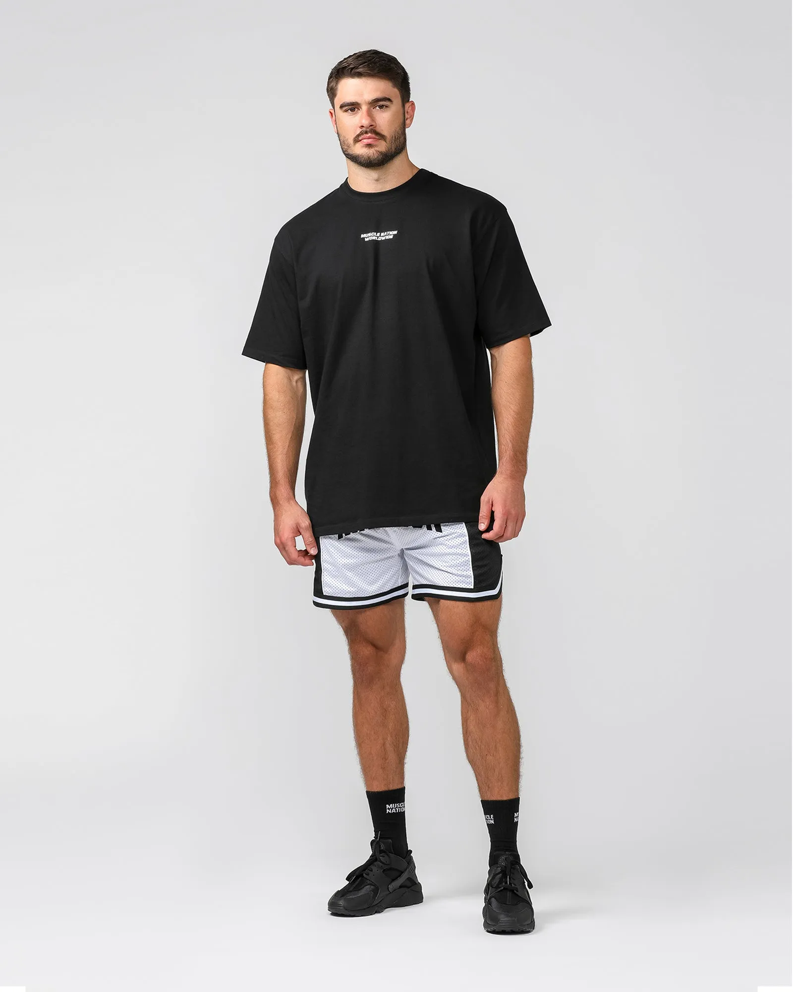 Represent Oversized Tee - Black sold by Muscle Nation product image thumbnail 5