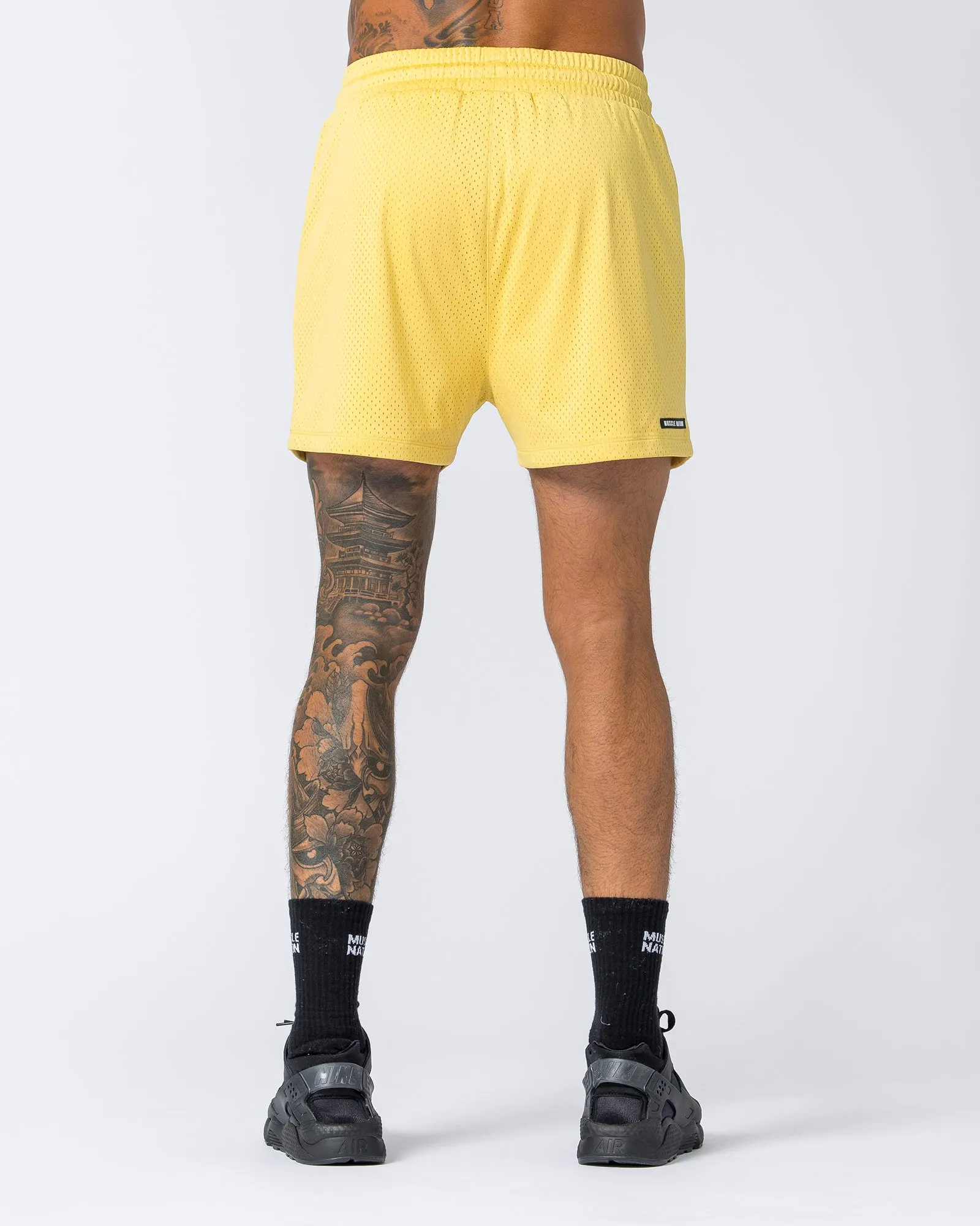 Lay Up 3.5" Shorts - Pineapple sold by Muscle Nation product image thumbnail 5