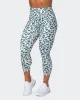 Zero Rise Everyday 7/8 Leggings - Marine Cheetah Print sold by Muscle Nation