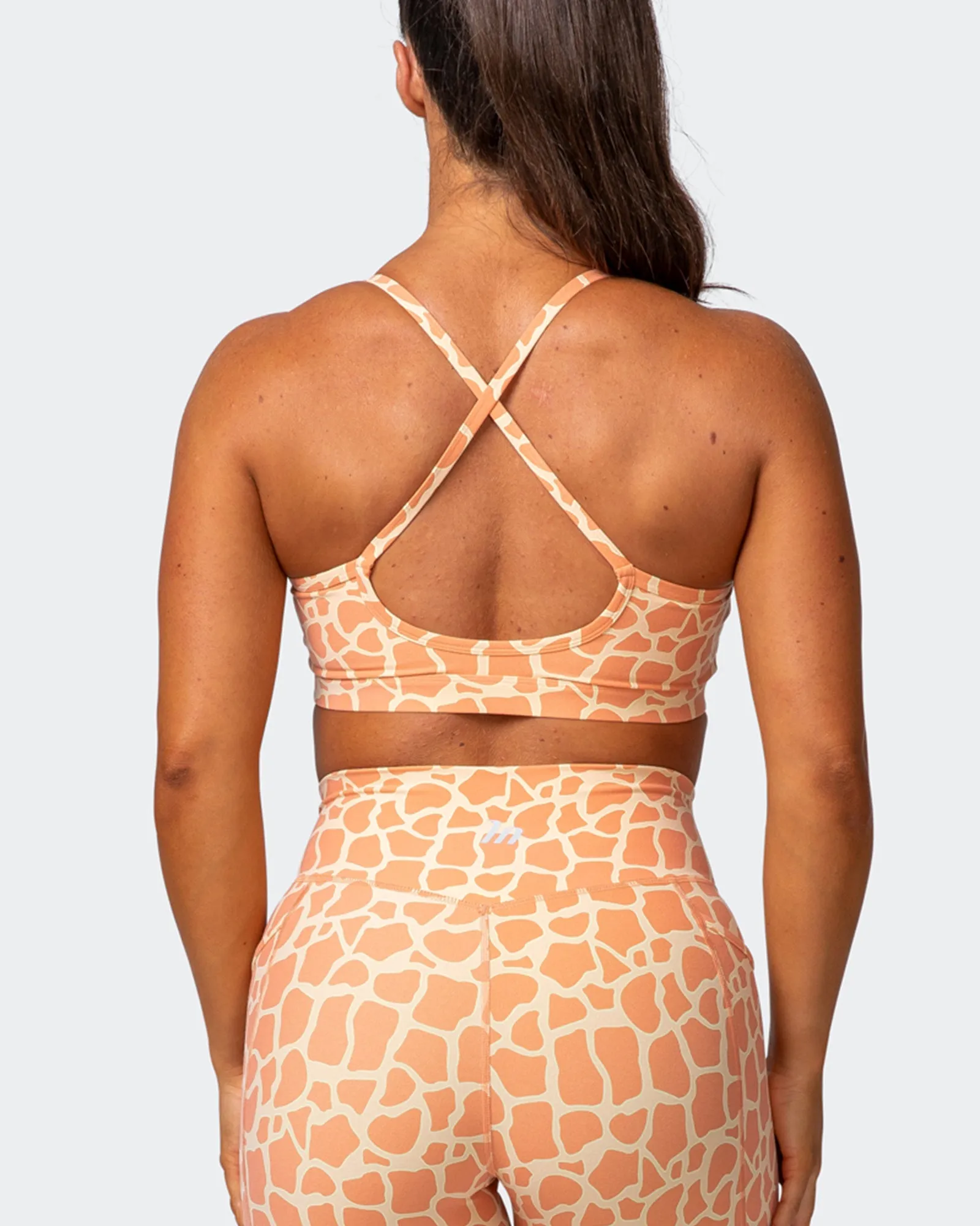Weightless Bra - Paradise Giraffe Print sold by Muscle Nation product image thumbnail 2