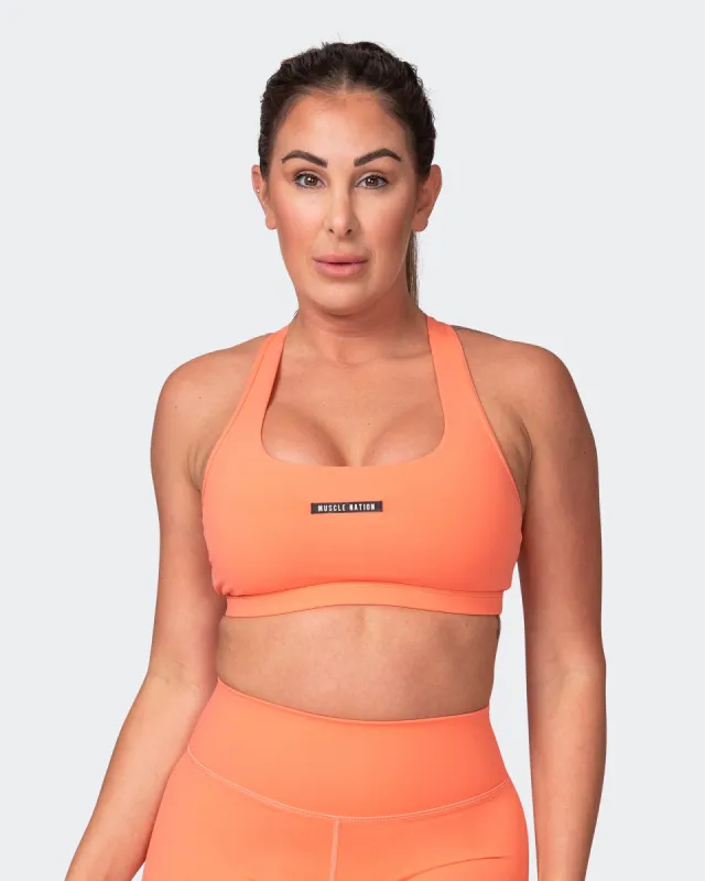 Flex Bra - Hot Coral sold by Muscle Nation