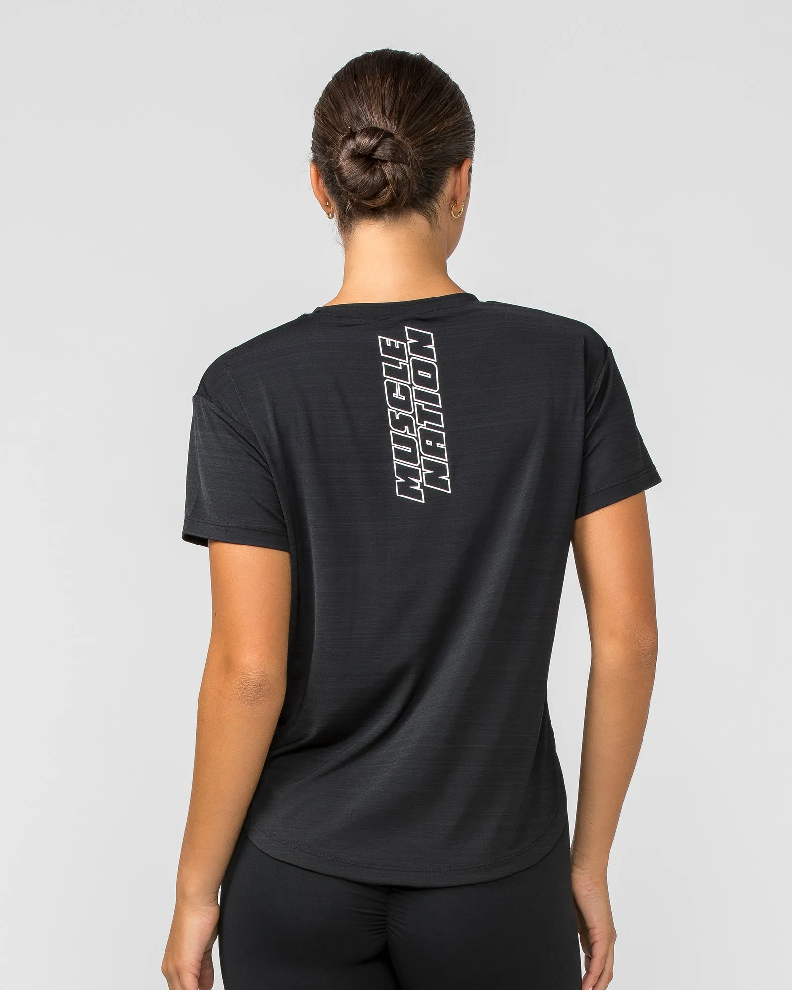 Ignite Training Tee - Black sold by Muscle Nation product image thumbnail 4