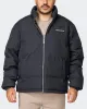 Mens Puffer Jacket - Black sold by Muscle Nation