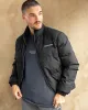 Mens Puffer Jacket - Black sold by Muscle Nation