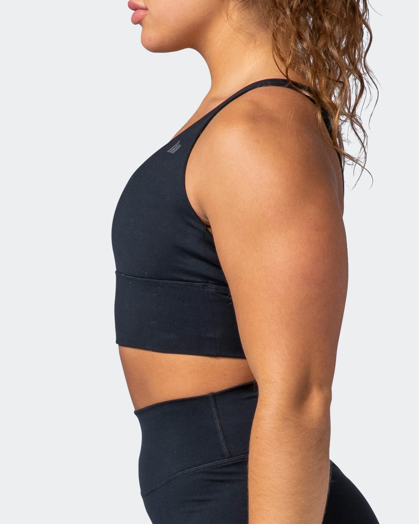 Lift Longline Bra - Black sold by Muscle Nation product image thumbnail 4