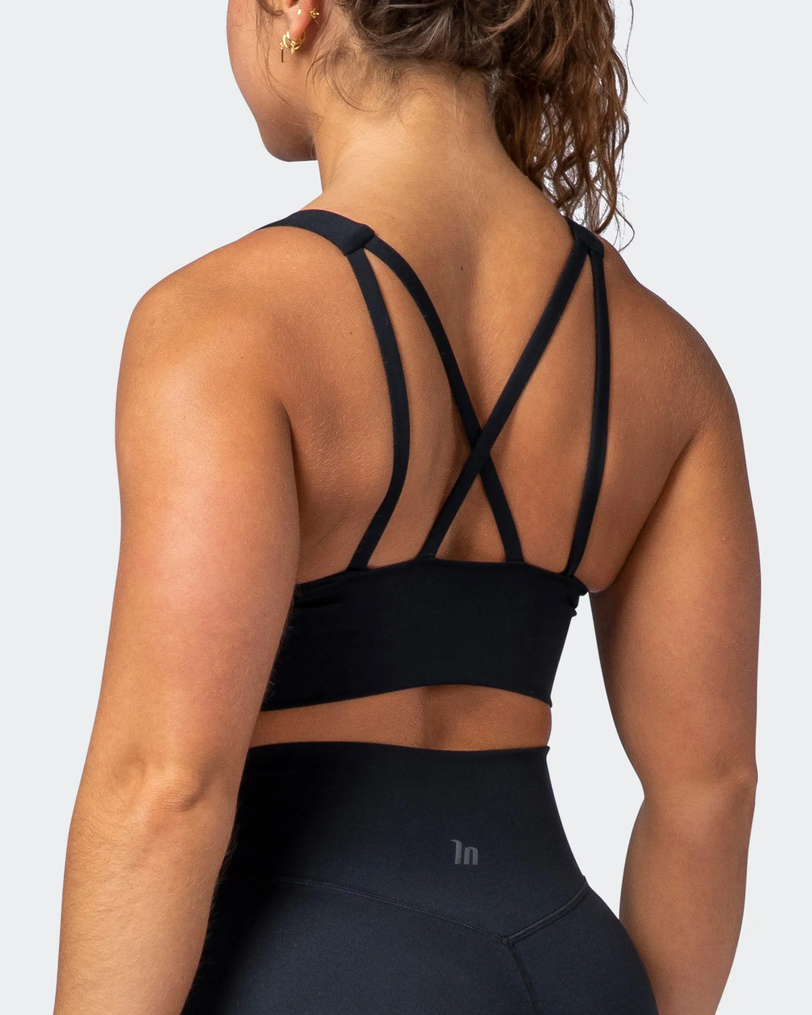 Lift Longline Bra - Black sold by Muscle Nation product image thumbnail 5