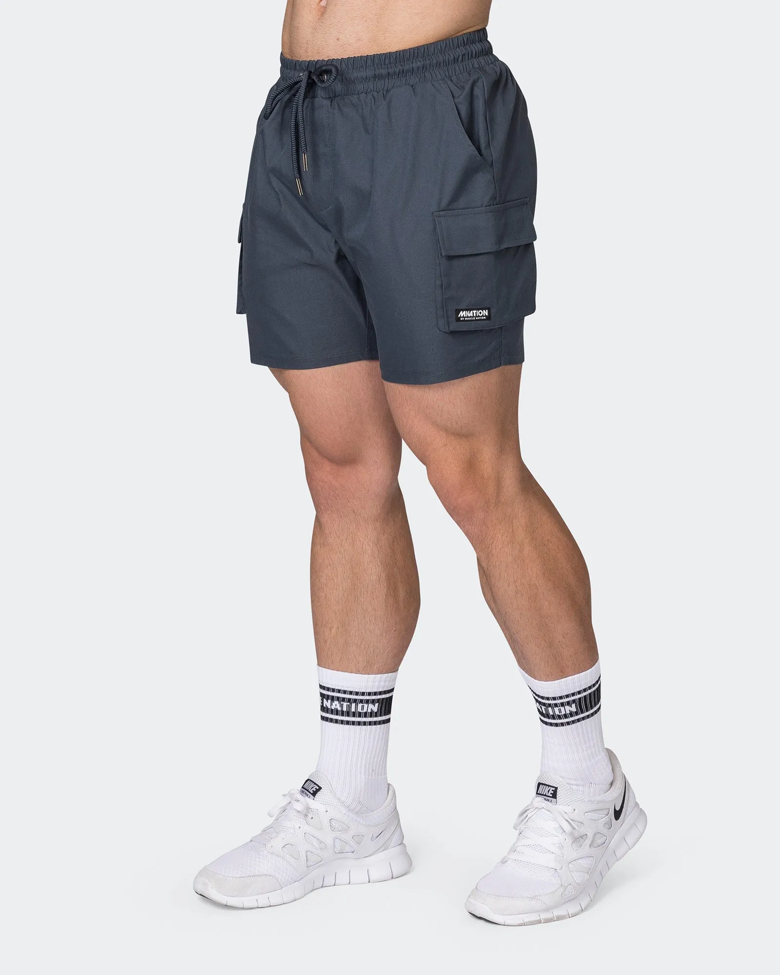 Daily Cargo 5" Shorts - Thunder sold by Muscle Nation product image thumbnail 3
