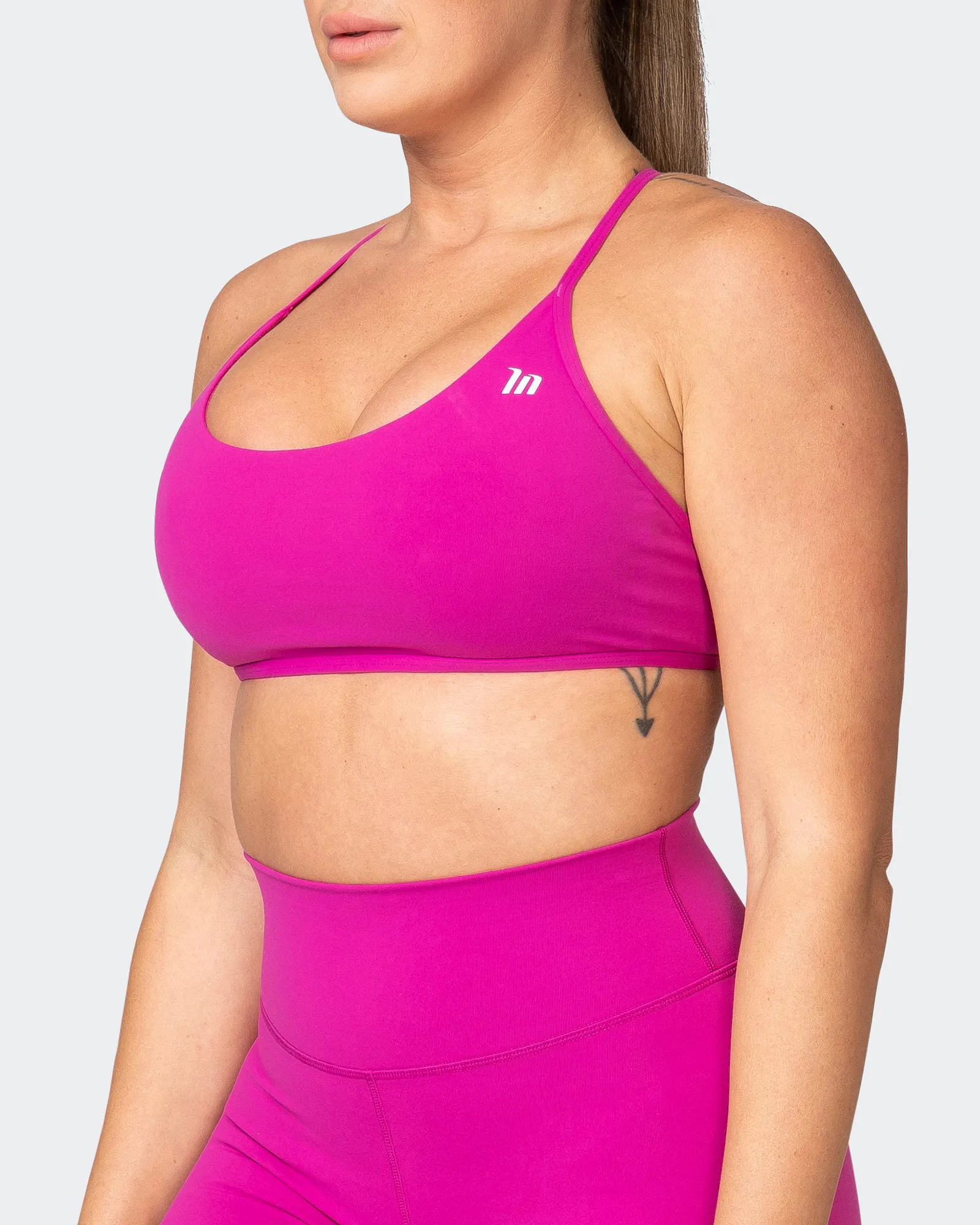 Essence Bralette - Neon Grape sold by Muscle Nation product image thumbnail 3