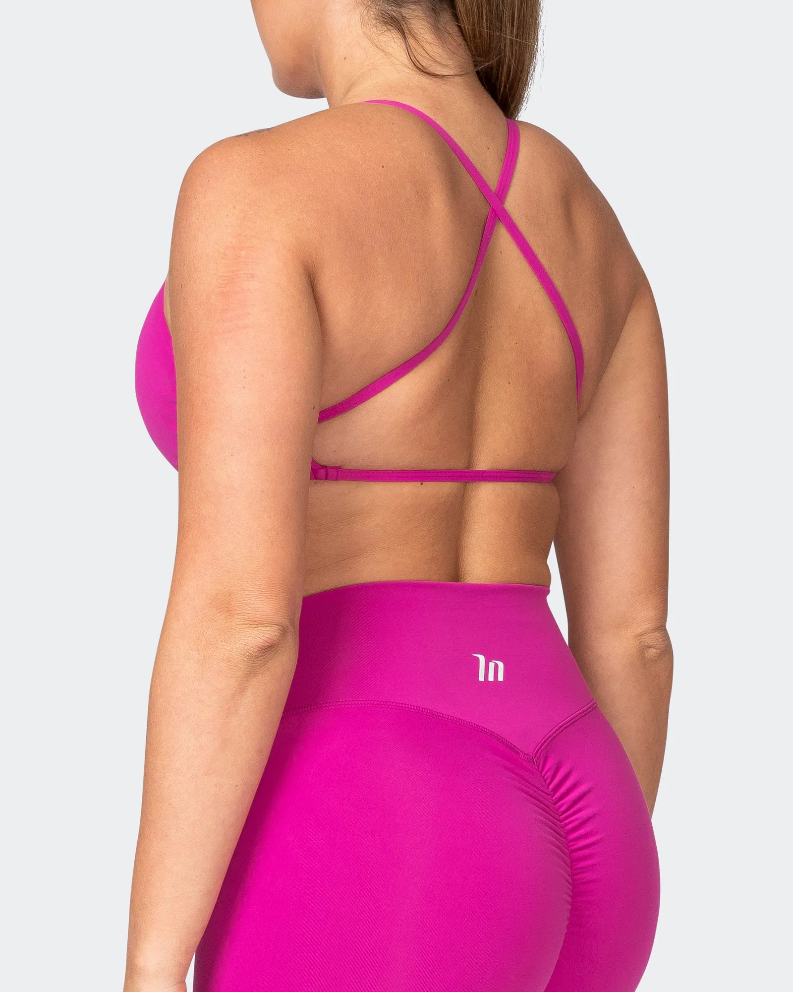 Essence Bralette - Neon Grape sold by Muscle Nation product image thumbnail 5