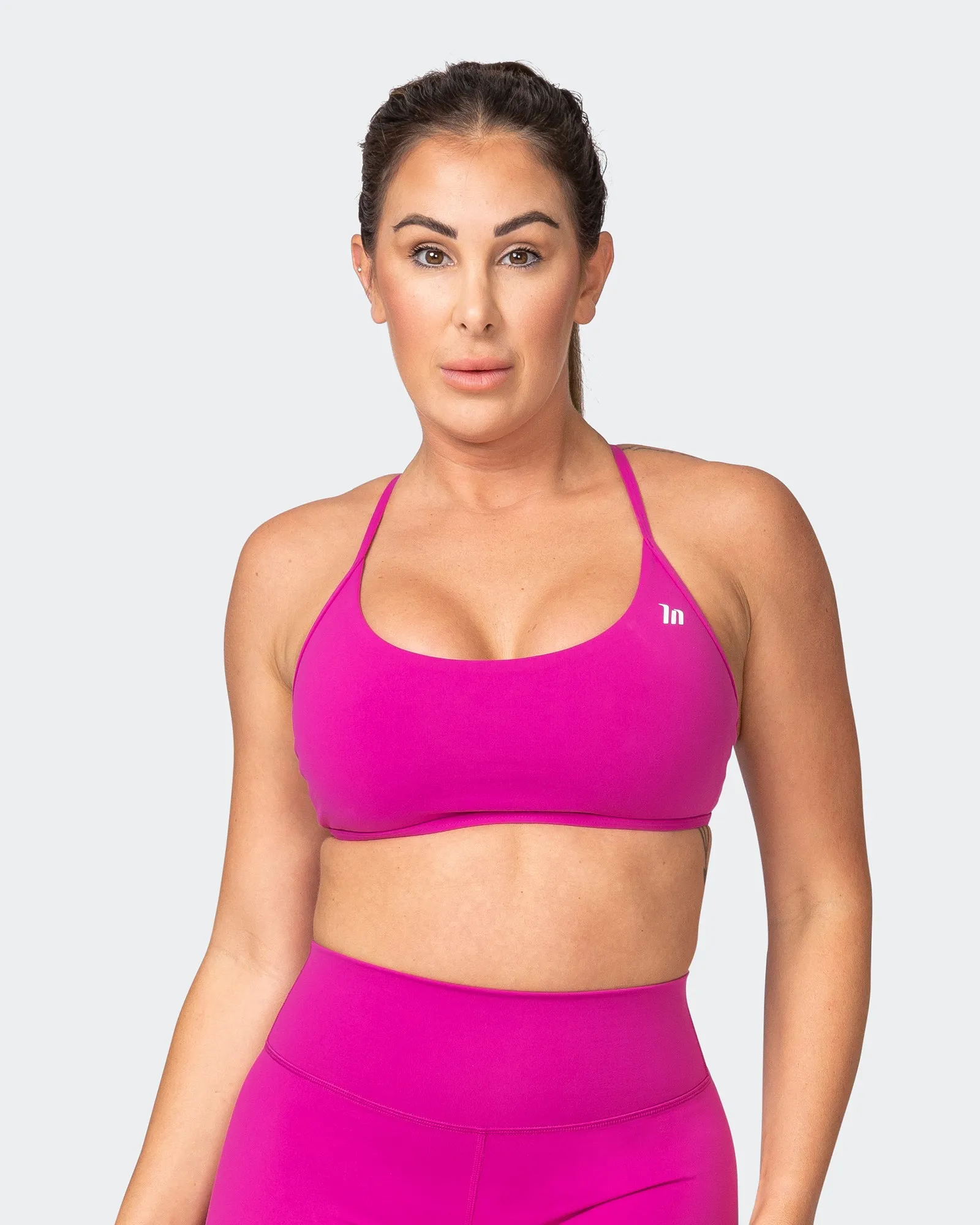 Essence Bralette - Neon Grape sold by Muscle Nation
