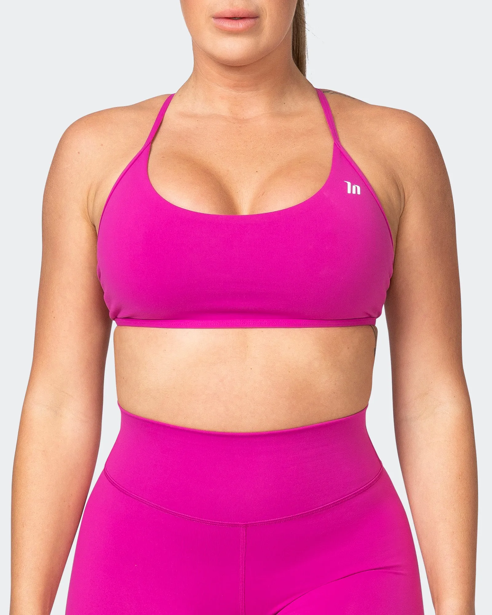 Essence Bralette - Neon Grape sold by Muscle Nation product image thumbnail 2