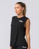 Faster Drop Arm Tank - Black sold by Muscle Nation
