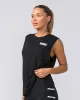 Faster Drop Arm Tank - Black sold by Muscle Nation