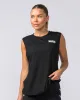 Faster Drop Arm Tank - Black sold by Muscle Nation
