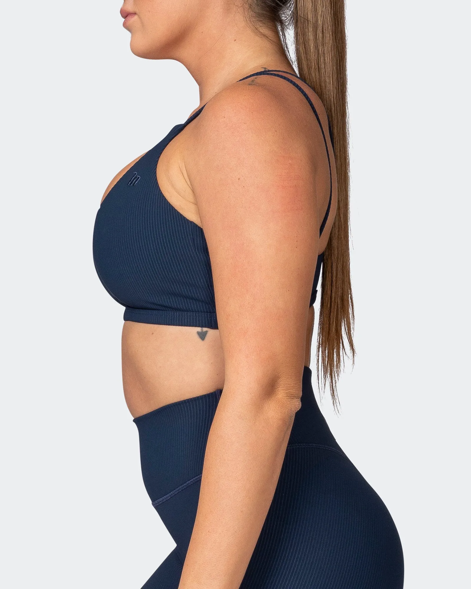 All Day Rib Bralette - Navy sold by Muscle Nation product image thumbnail 4
