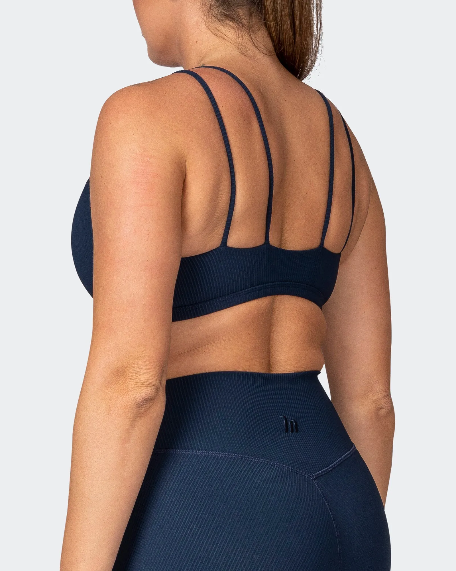 All Day Rib Bralette - Navy sold by Muscle Nation product image thumbnail 5