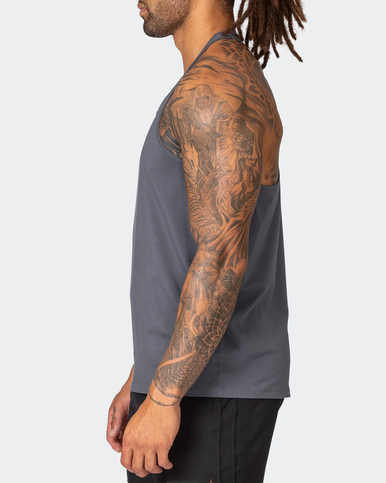 Infinite Y Back Singlet - Monument sold by Muscle Nation product image thumbnail 5