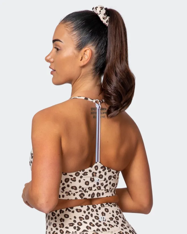 Free Throw Bralette - Cheetah Print sold by Muscle Nation