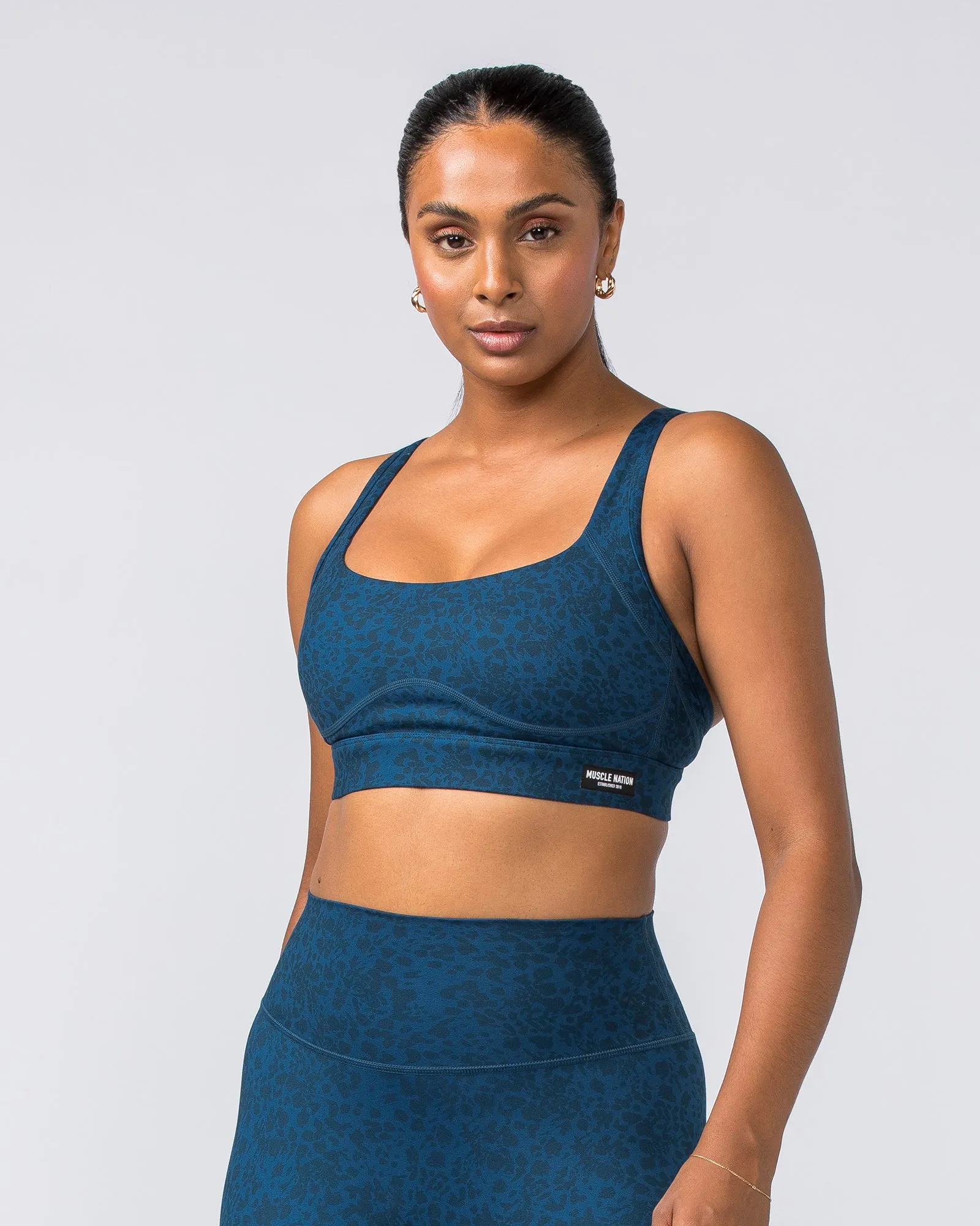 Enhance Bra - Pacific Abstract Print sold by Muscle Nation product image thumbnail 2