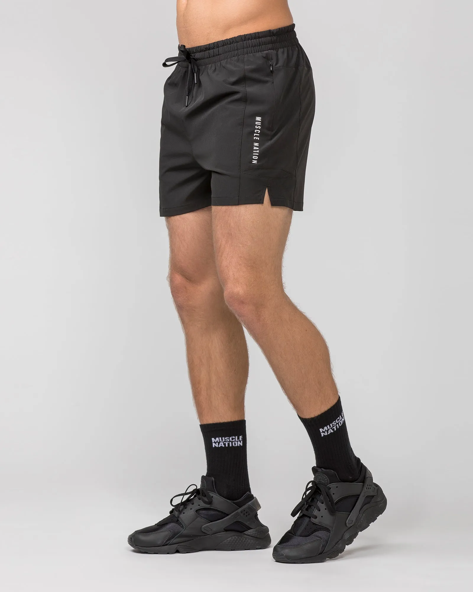 Streamline Training Shorts - Black sold by Muscle Nation product image thumbnail 4