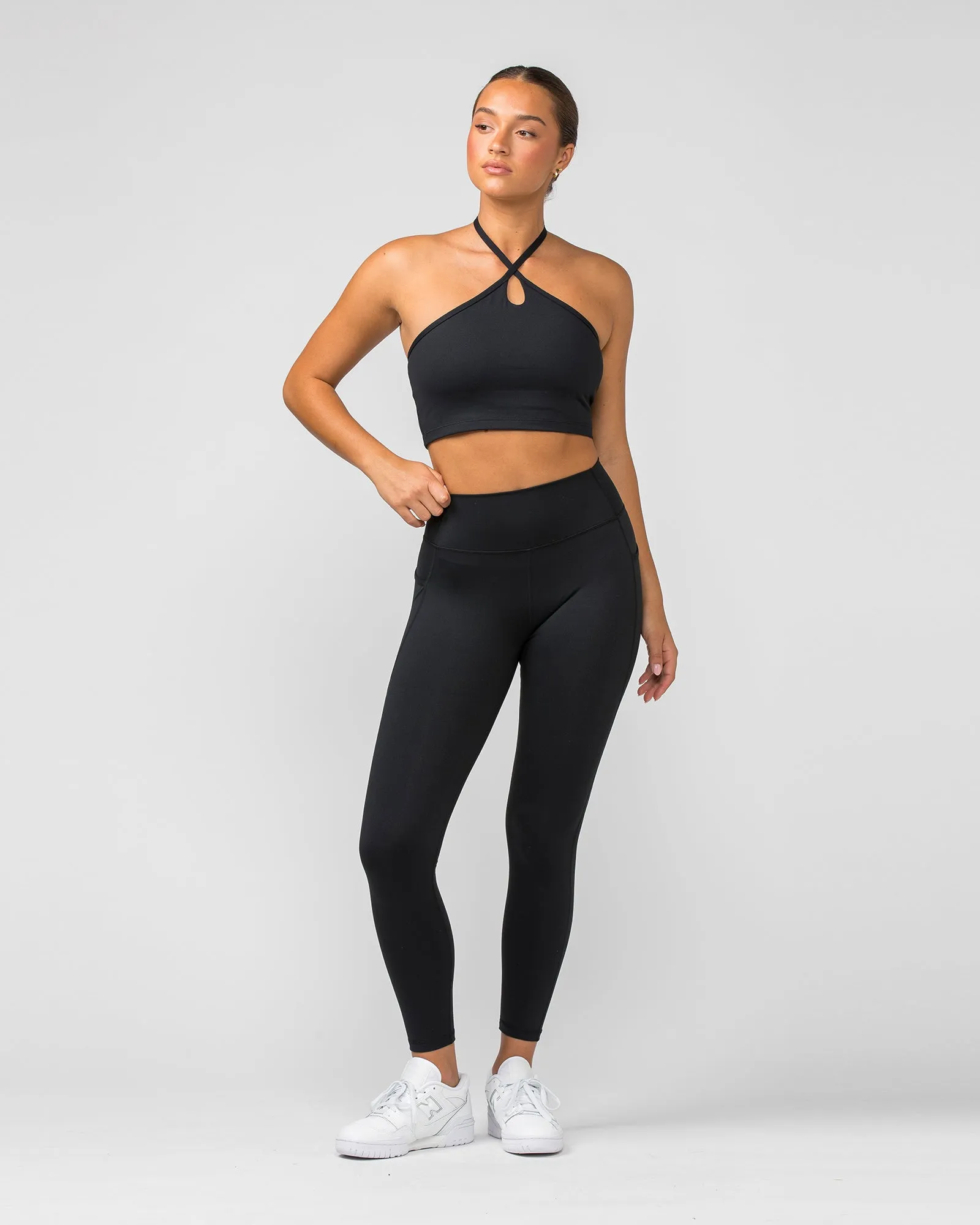 Shimmer Bra Tank Combo - Black sold by Muscle Nation product image thumbnail 5