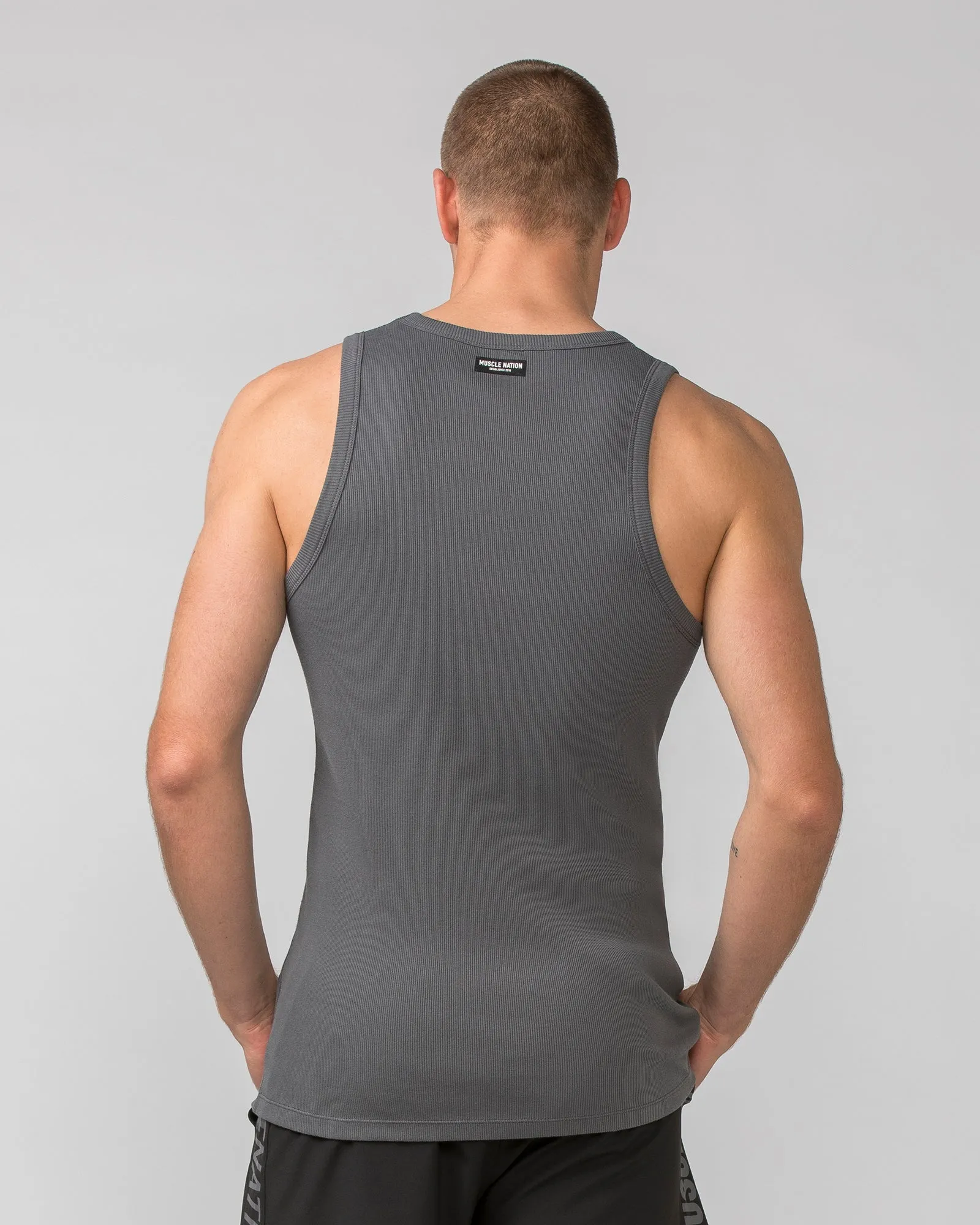 Rib Fitted Training Tank - Tornado sold by Muscle Nation product image thumbnail 4