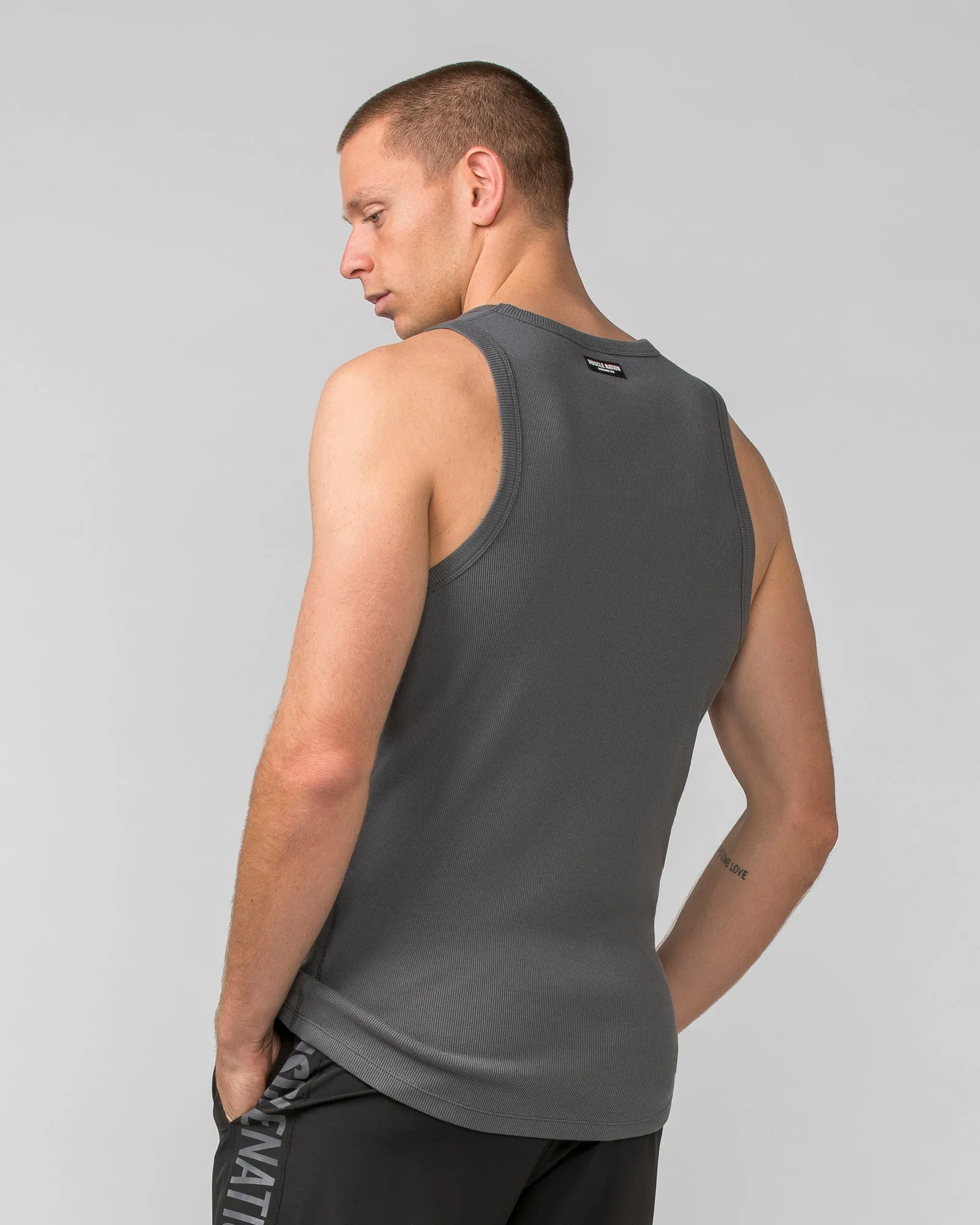 Rib Fitted Training Tank - Tornado sold by Muscle Nation product image thumbnail 3