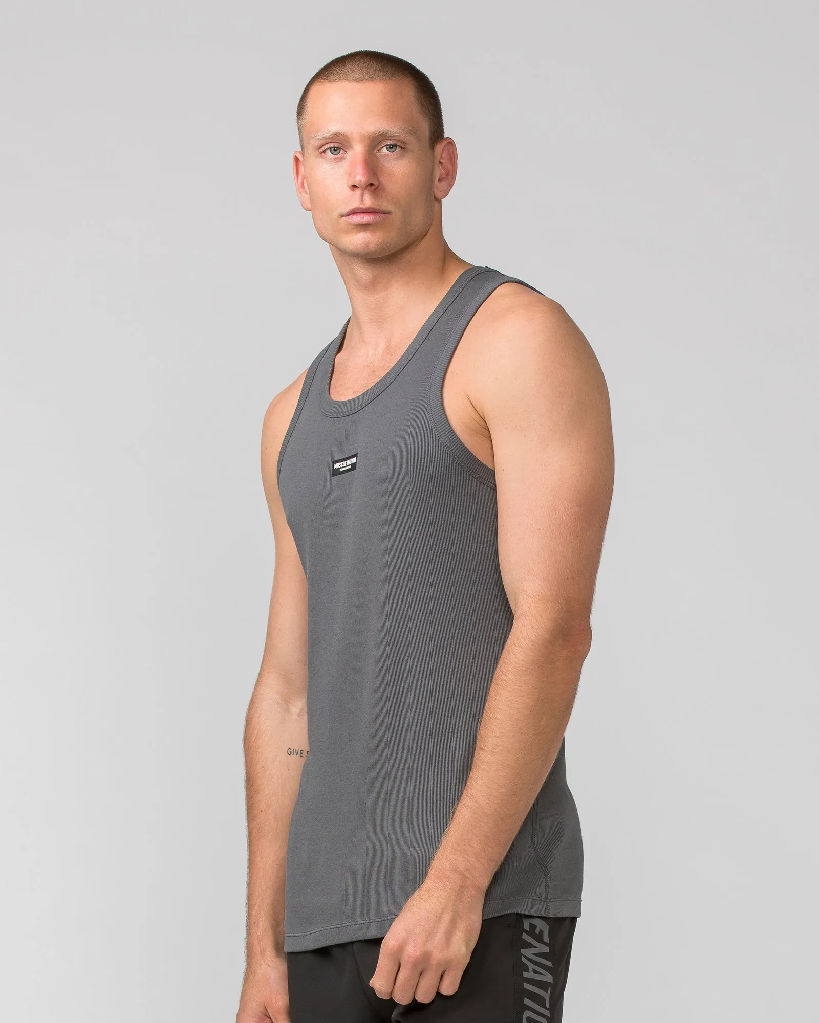 Rib Fitted Training Tank - Tornado sold by Muscle Nation product image thumbnail 2