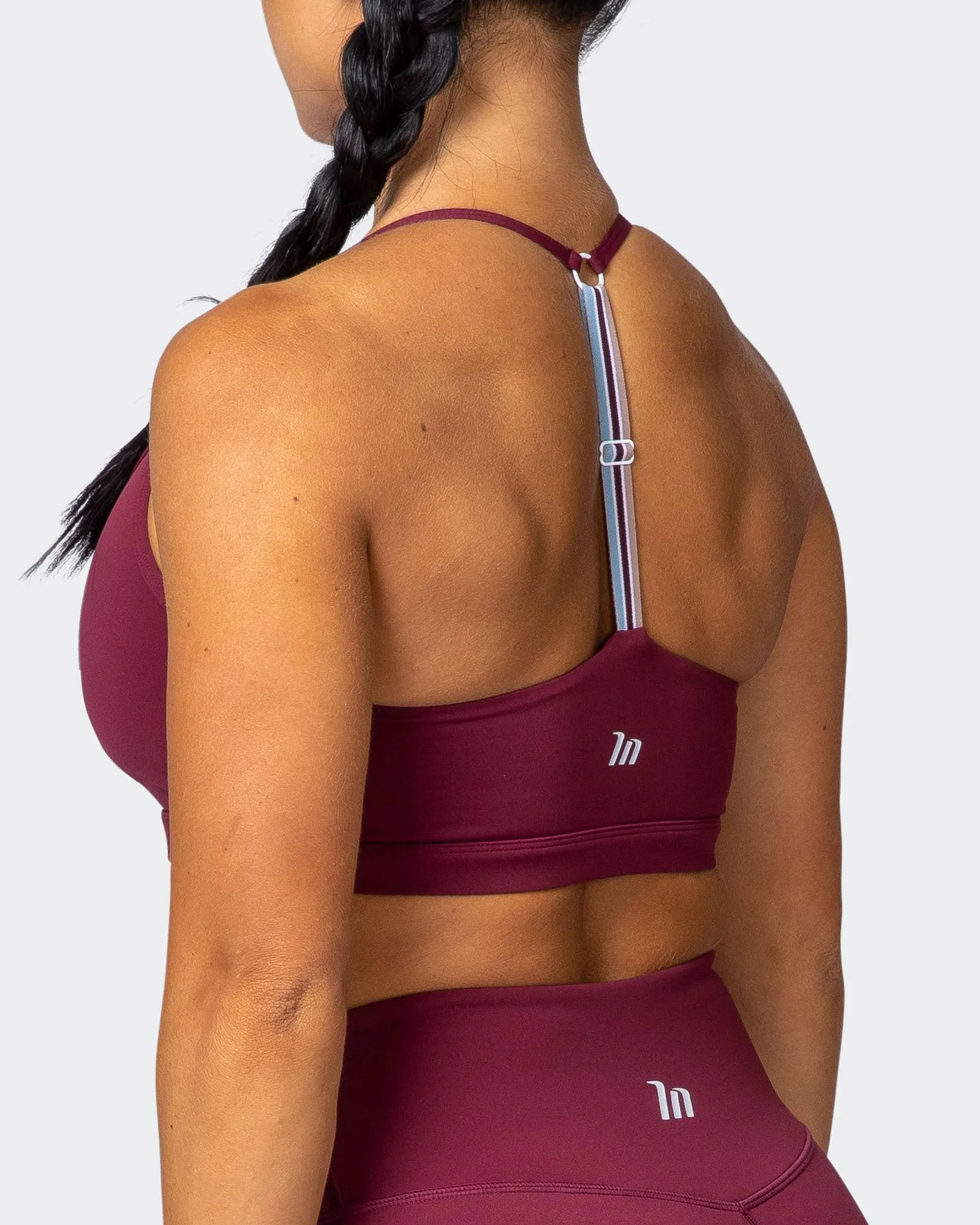 Free Throw Bralette - Wine sold by Muscle Nation product image thumbnail 4