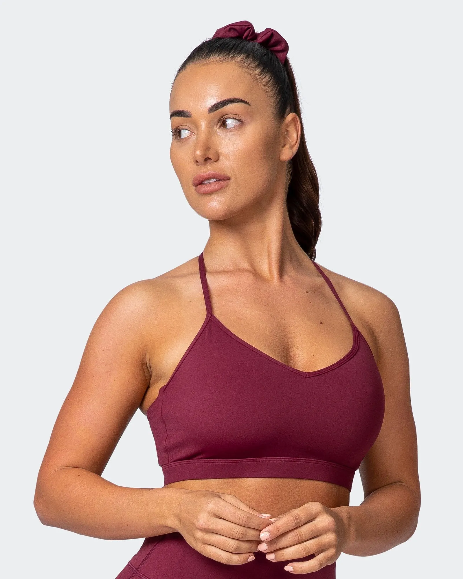 Free Throw Bralette - Wine sold by Muscle Nation product image thumbnail 2