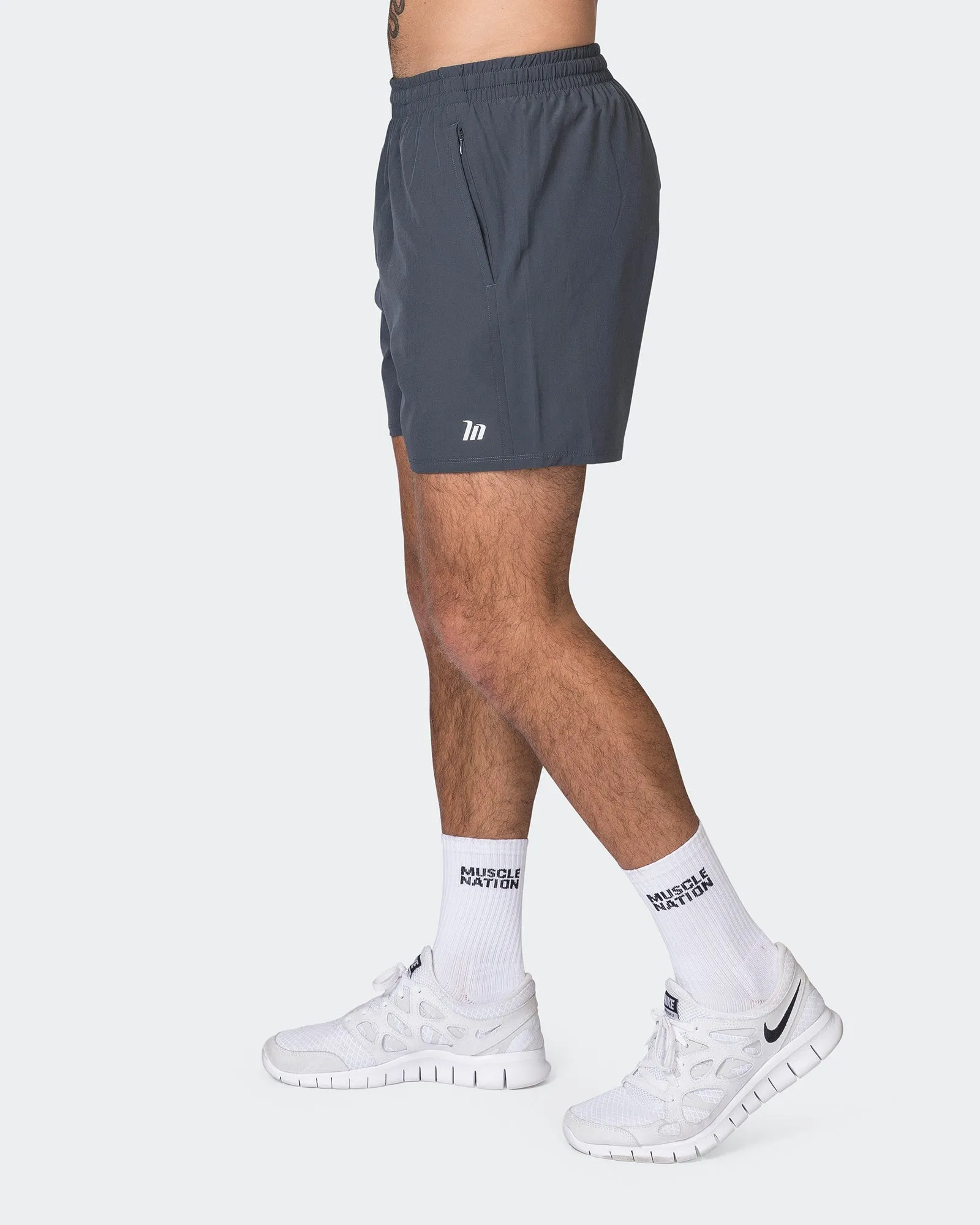 New Heights 4" Shorts - Thunder sold by Muscle Nation product image thumbnail 4