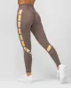 Sunlight Signature Scrunch Ankle Length Leggings - Taupe sold by Muscle Nation