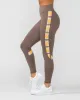 Sunlight Signature Scrunch Ankle Length Leggings - Taupe sold by Muscle Nation