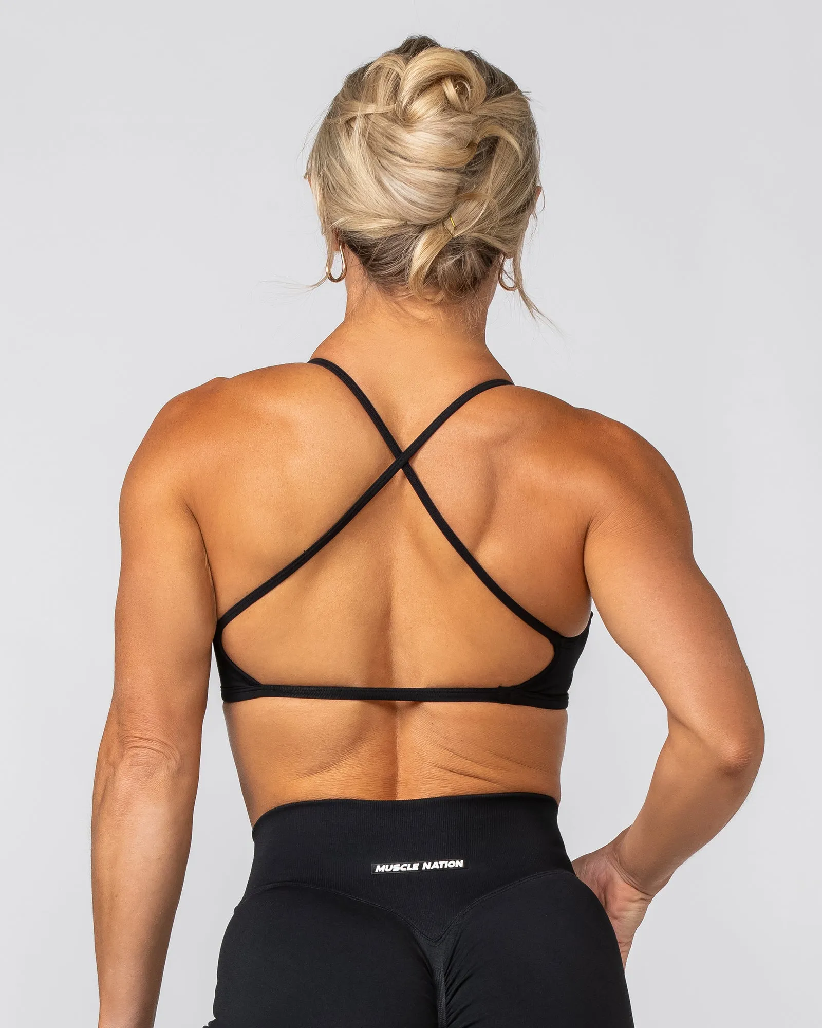 Everyday Seamless Bralette - Black sold by Muscle Nation product image thumbnail 5