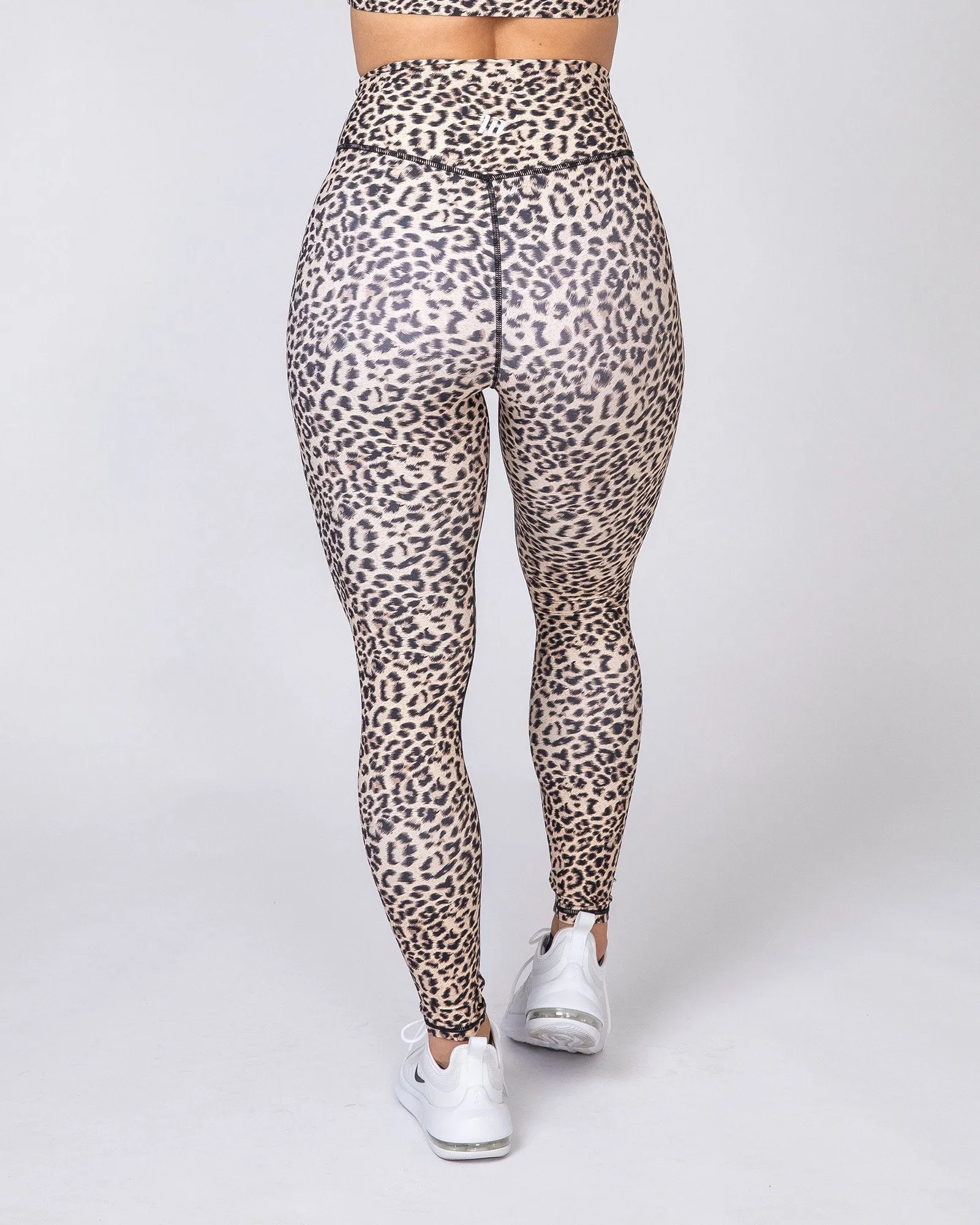 Motion Full Length Leggings - Yellow Leopard sold by Muscle Nation