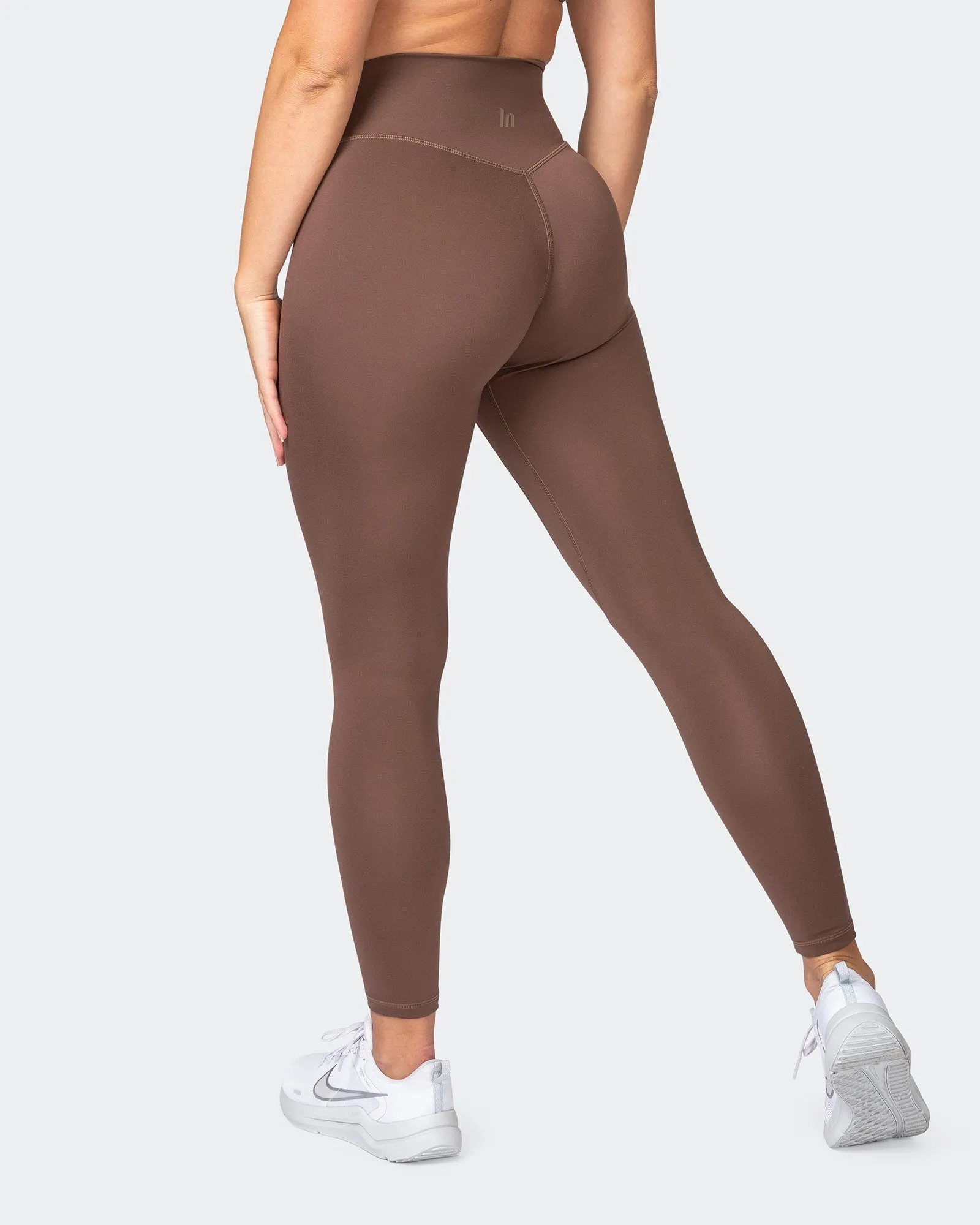 Zero Rise Everyday Ankle Length Leggings - Fudge sold by Muscle Nation
