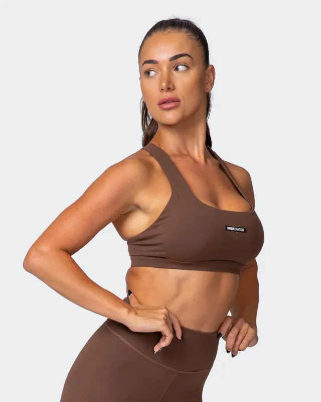 Ability Bra - Chestnut sold by Muscle Nation