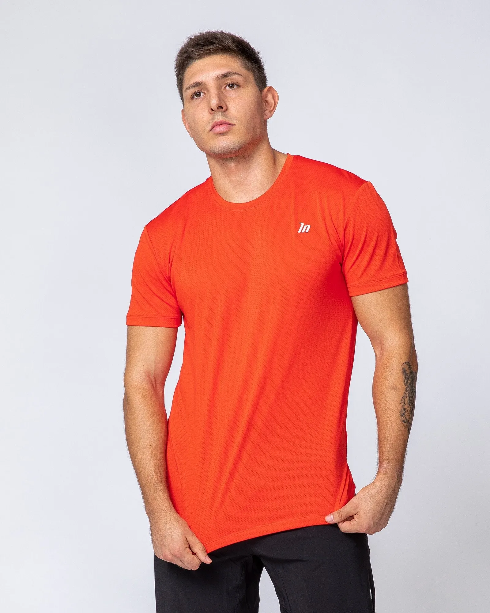 Running Tee - Infrared sold by Muscle Nation