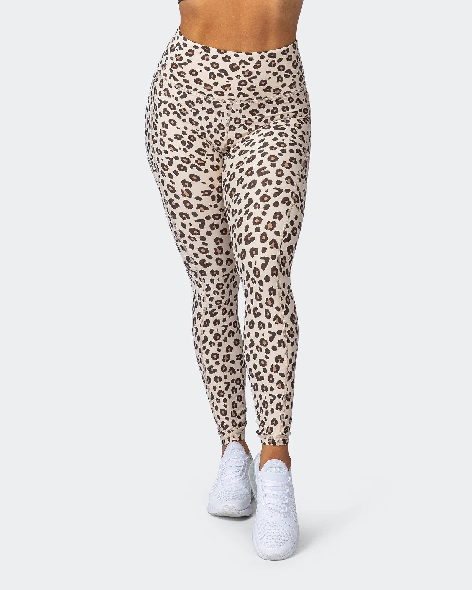 Superior Squat Pocket Ankle Length Leggings - Cheetah Print sold by Muscle Nation product image thumbnail 4