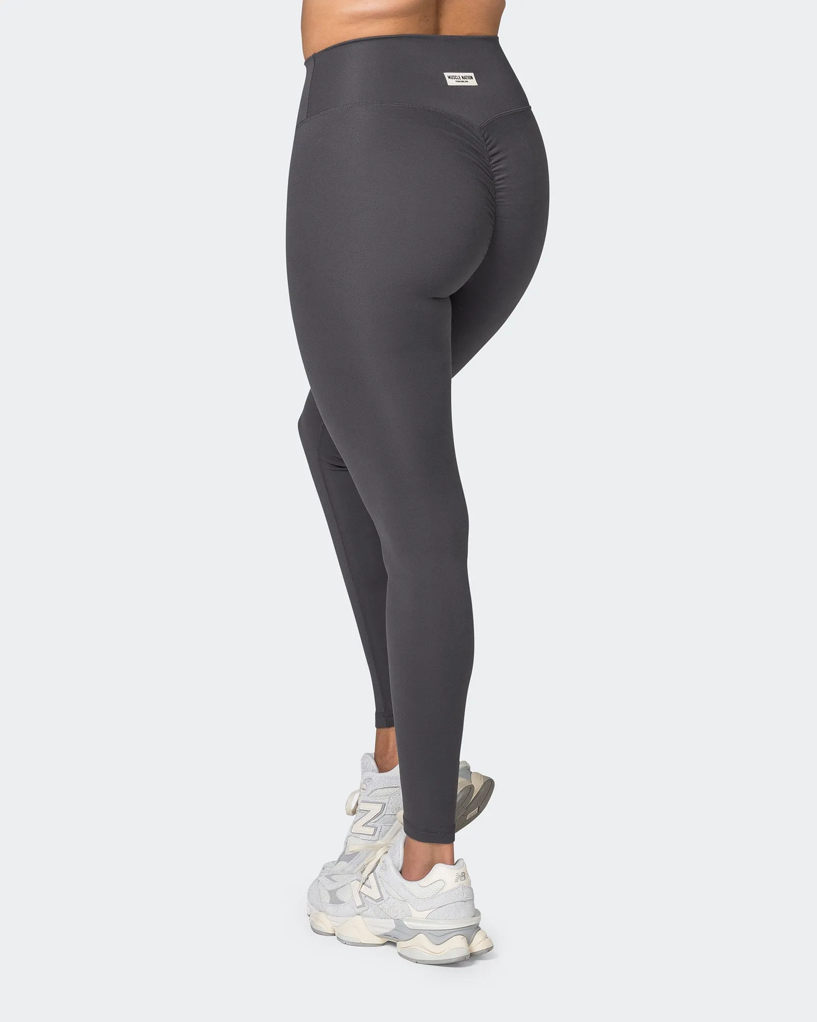 Game Changer Scrunch Full Length Leggings - Phantom sold by Muscle Nation product image thumbnail 5