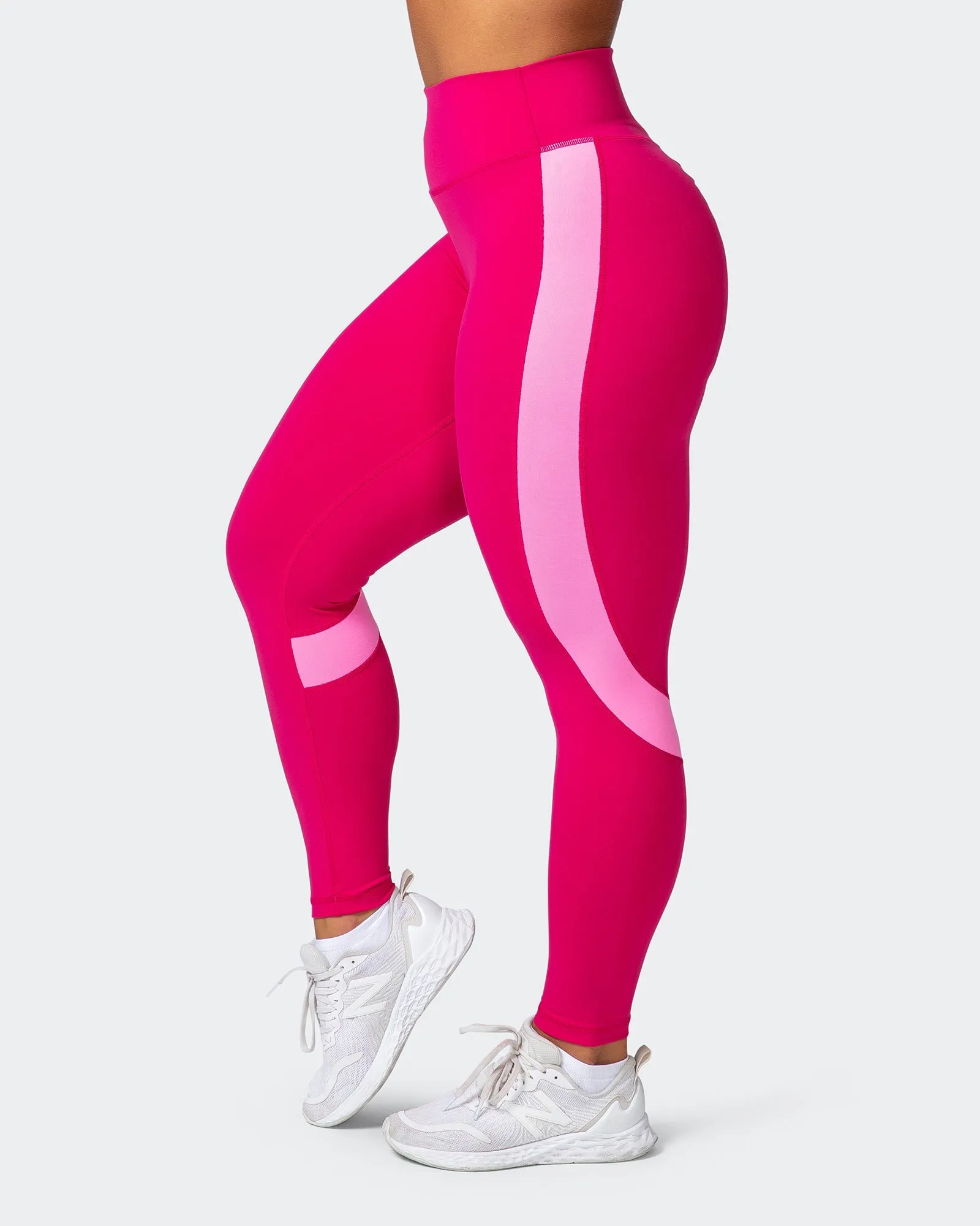 Sunlight Signature Scrunch Ankle Length Leggings - Pink Punch sold by Muscle Nation product image thumbnail 4