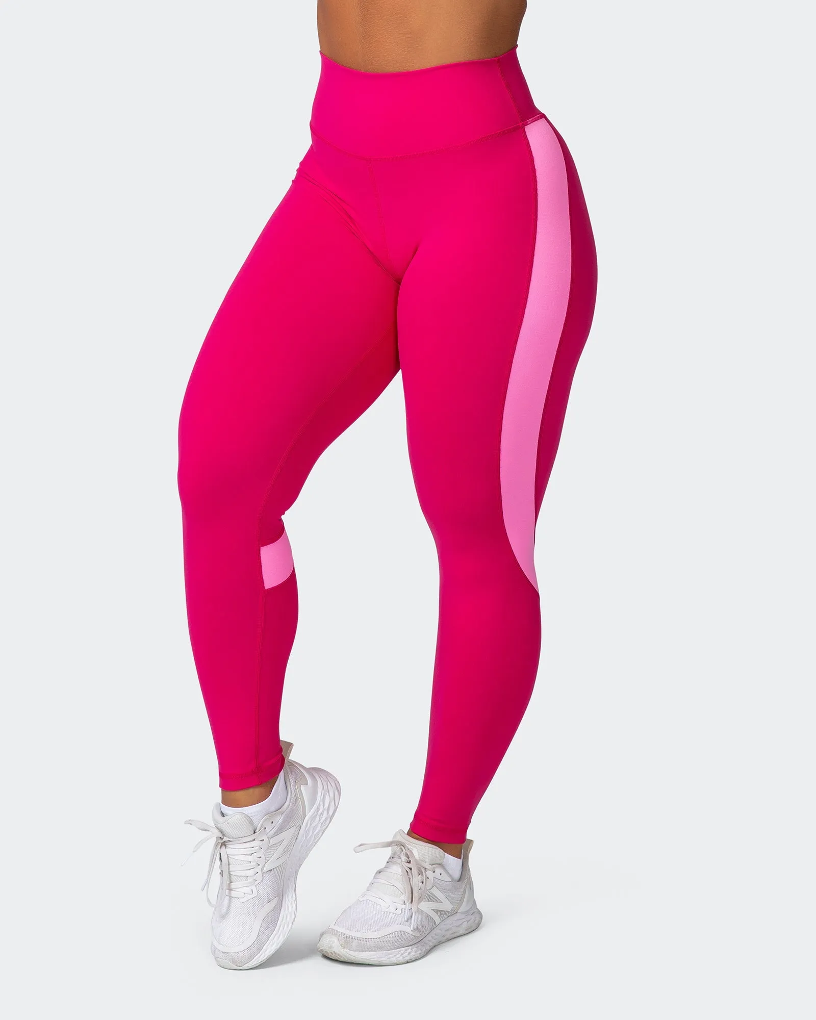 Sunlight Signature Scrunch Ankle Length Leggings - Pink Punch sold by Muscle Nation product image thumbnail 3