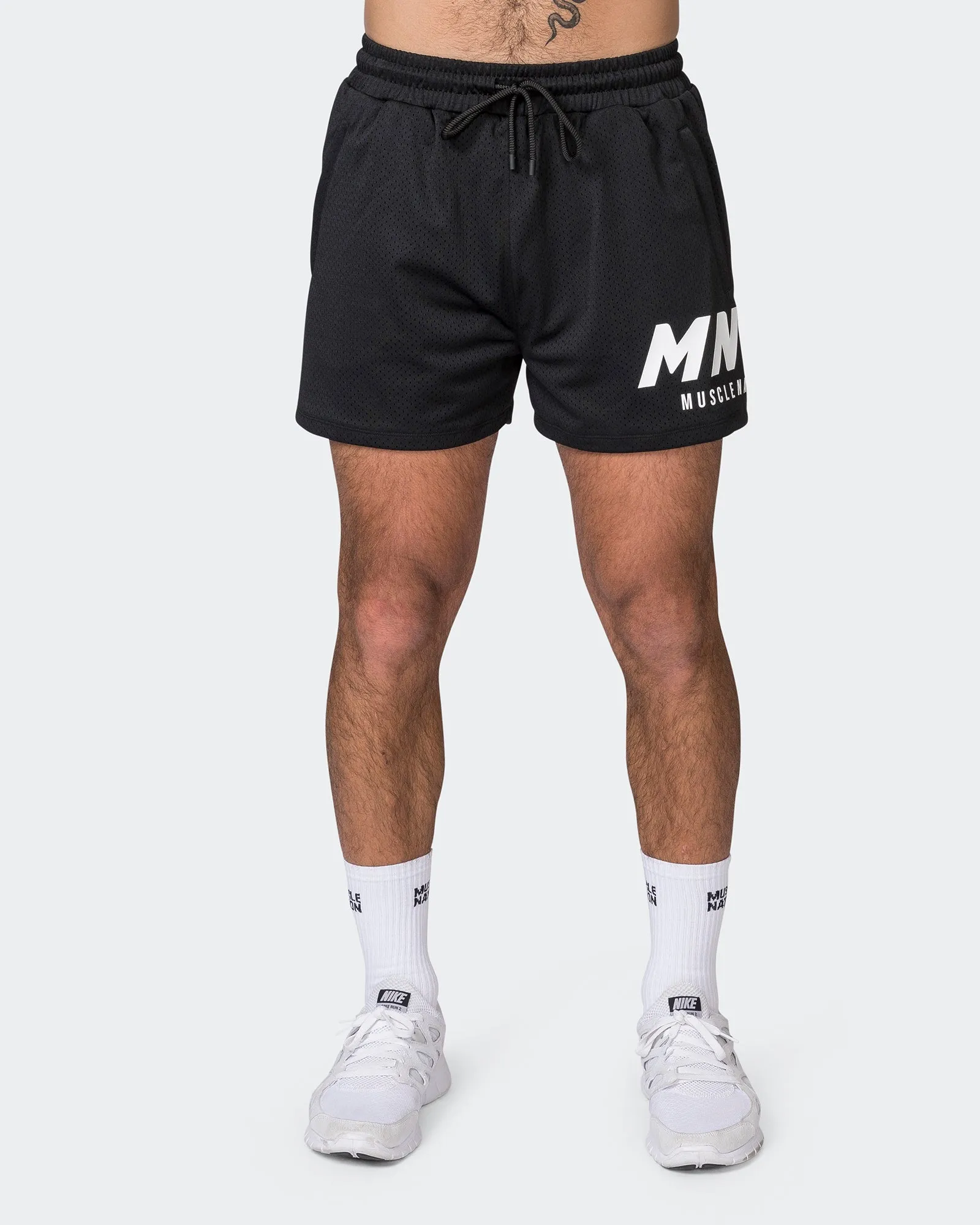 MNTN Lay Up 3.5" Shorts - Black sold by Muscle Nation product image thumbnail 3
