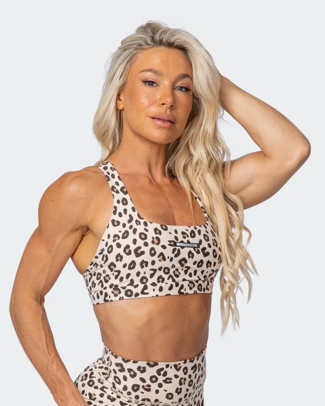 Ability Bra - Cheetah Print sold by Muscle Nation