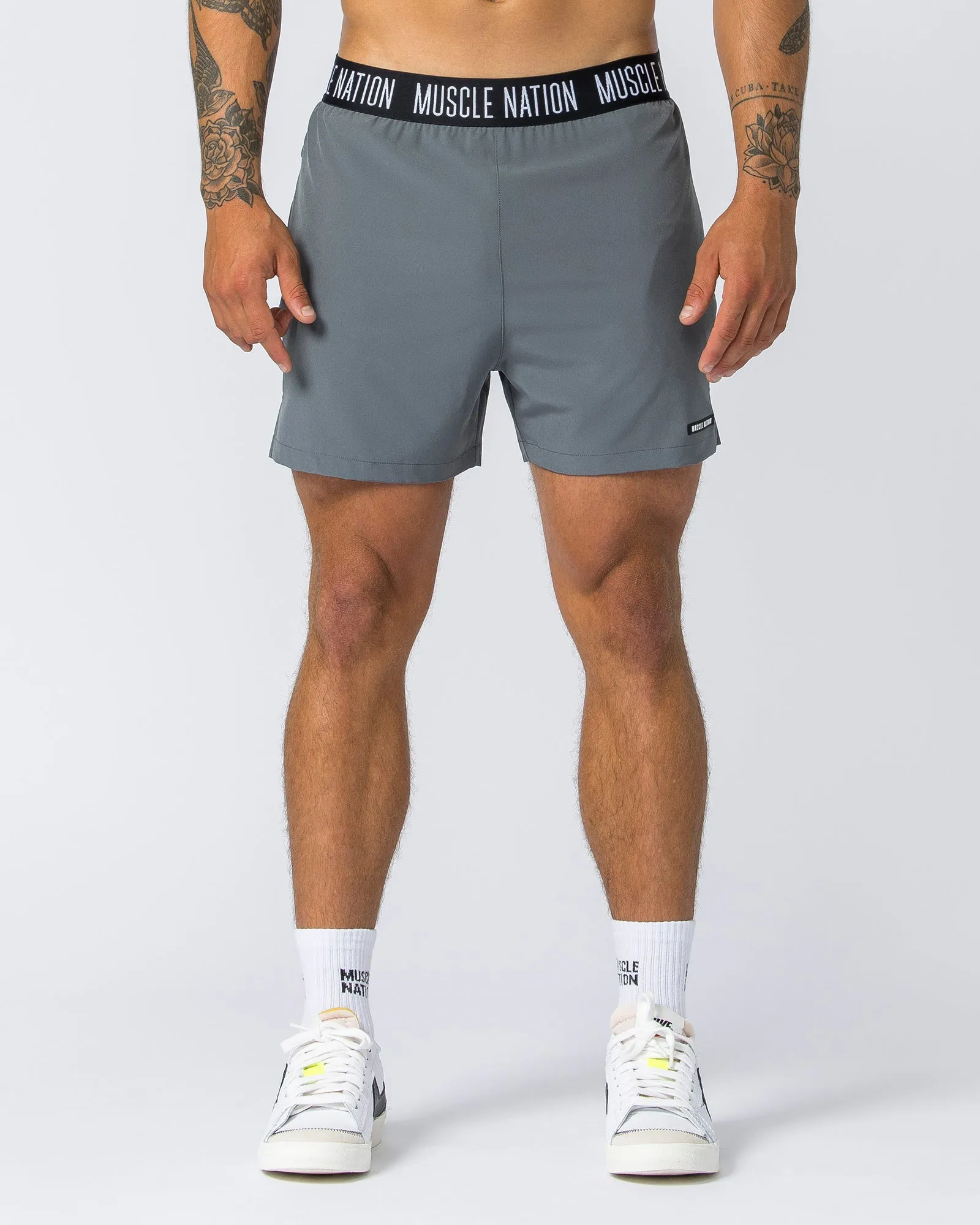 Level Up Training 4" Shorts - Tornado sold by Muscle Nation product image thumbnail 5